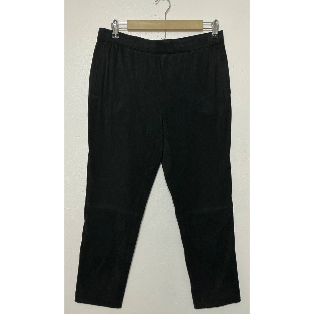 J.Jill Women Black S Petite Soft Stretch Pants Minimalist Clean‎ Girl Aesthetic